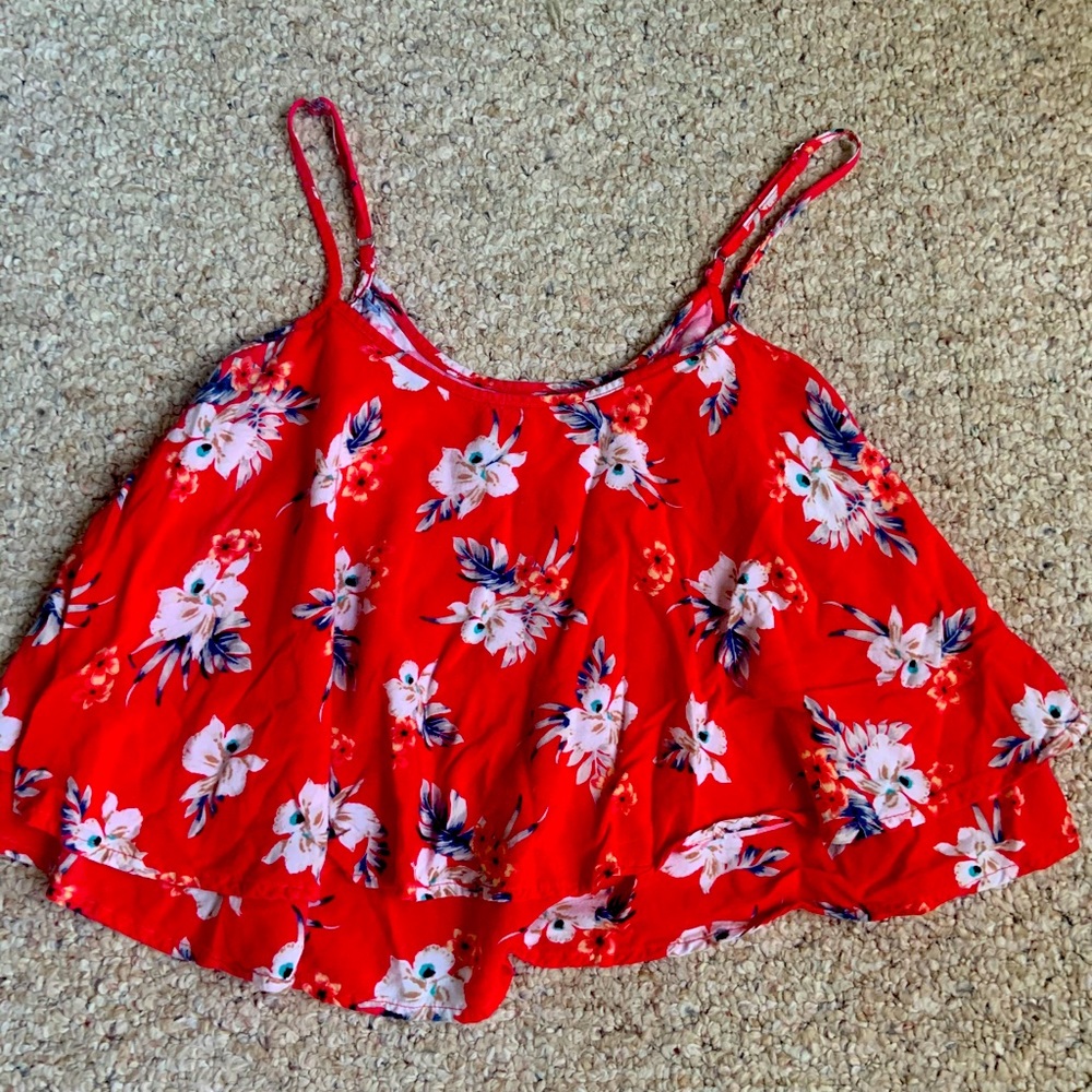 Hollister crop tank top